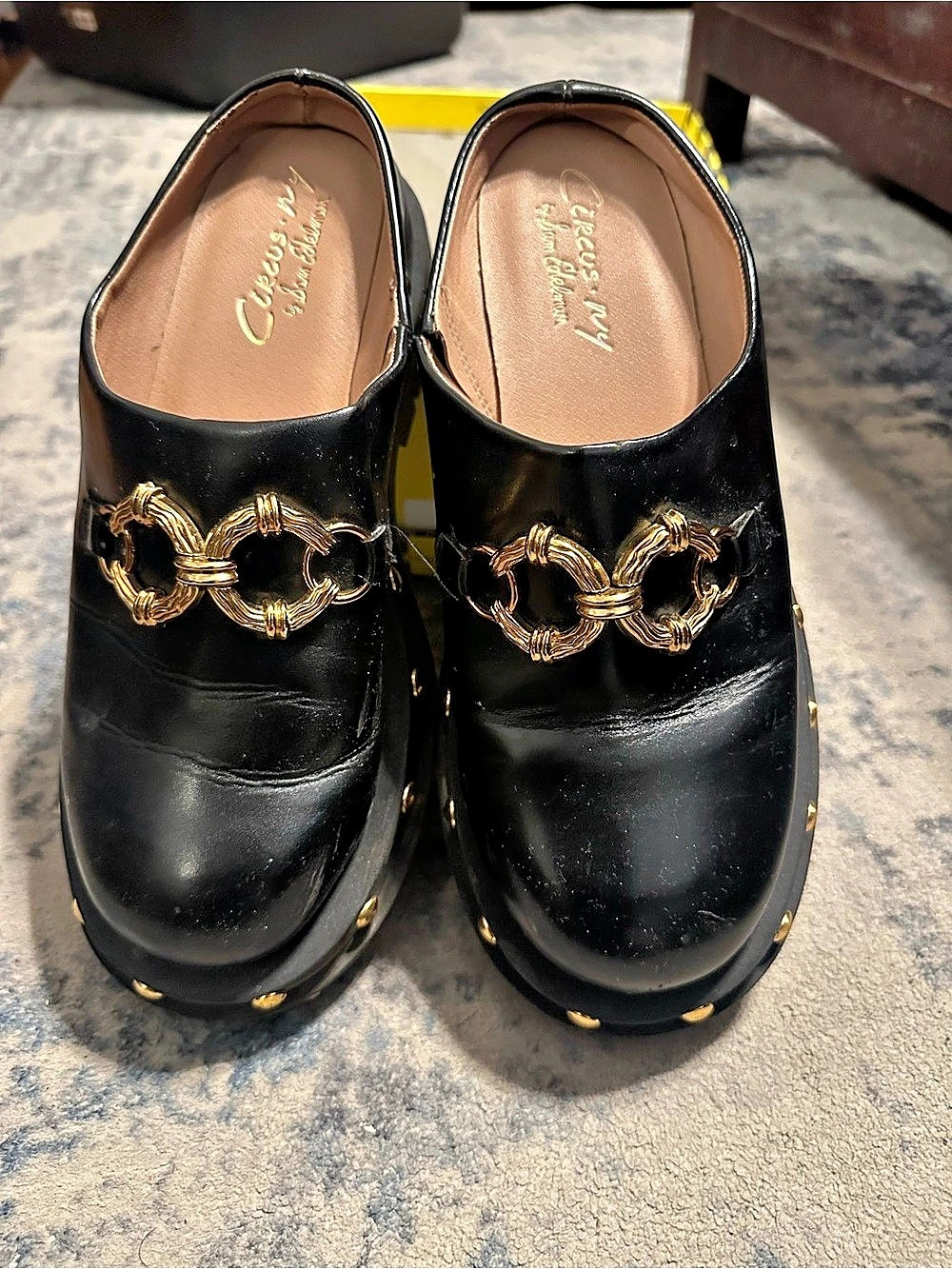 Sam Edelman- Circus, Annie Black Mules US 9 M